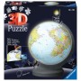 Ravensburger - Puzzle 3d Cu Led Globul Pamantesc 540 Piese Ravensburger - 2